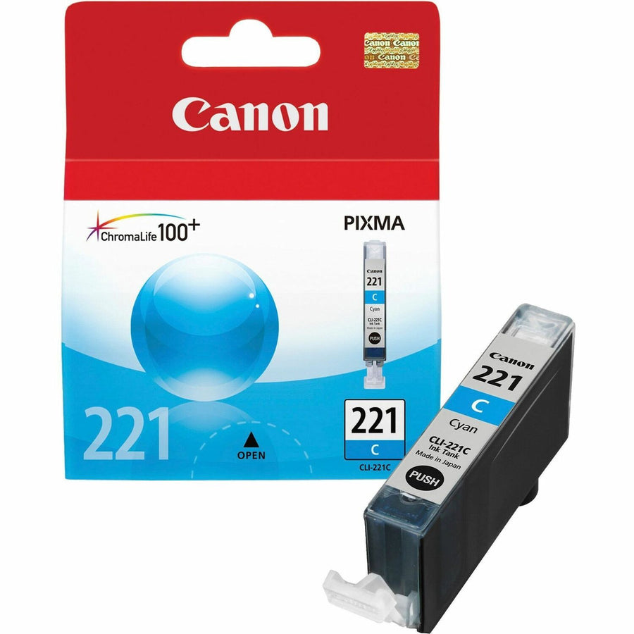 Canon CLI221 Dye Ink Cartridge, CNMCLI221C