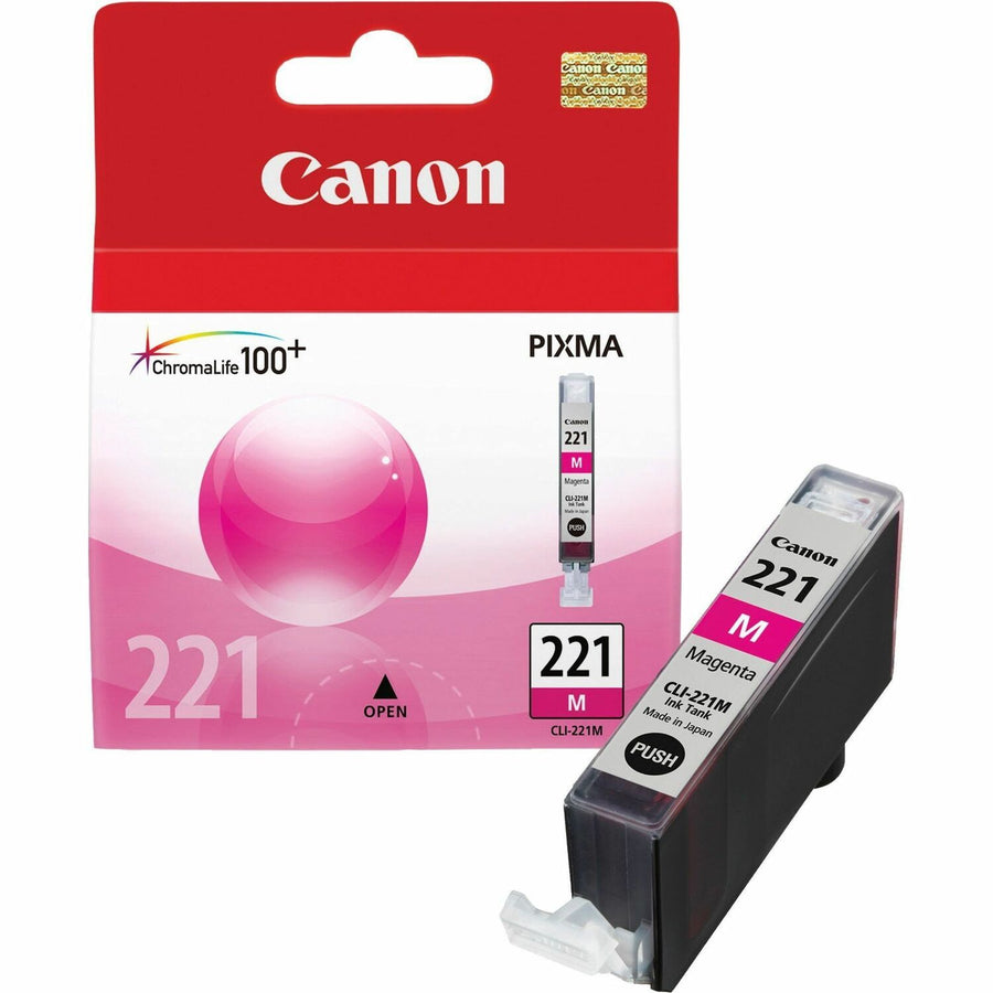 Canon CLI221 Dye Ink Cartridge, CNMCLI-221M