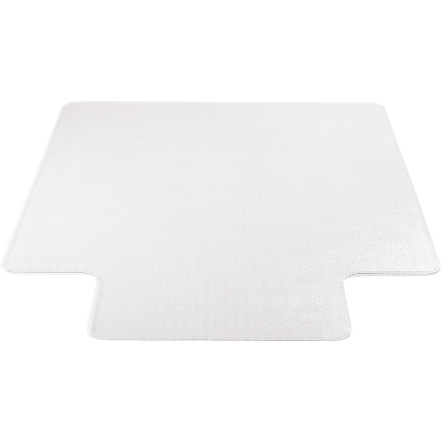 Lorell Standard Lip Chairmat, Clear, Vinyl, Heavy Duty, LLR25757