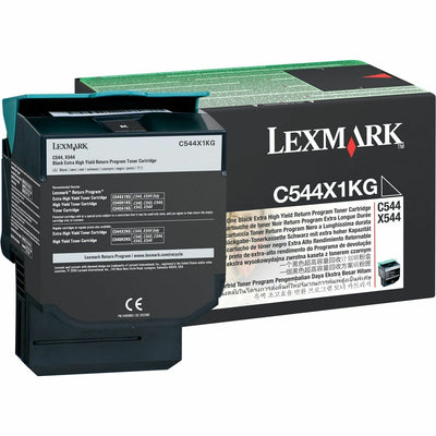 Xerox Lexmark Original Laser Toner Cartridge - Black -, LEXC544X1KG
