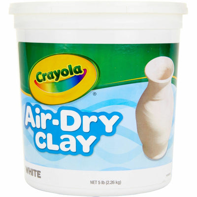 Crayola Air-Dry Clay, White, Non-toxic, CYO575055
