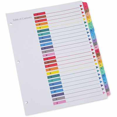 Universal Index Divider, White, 1 / Set, UNV24812