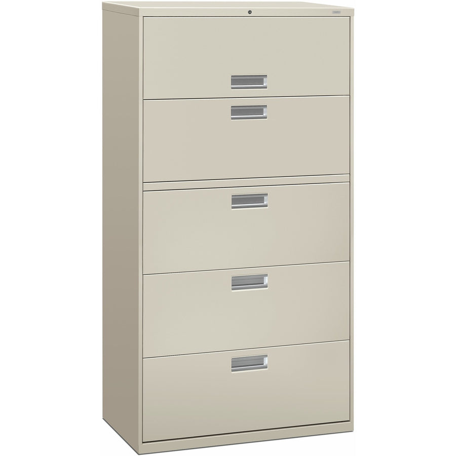 The HON HON Brigade 600 H685 Lateral File, Gray, /CT — view 1