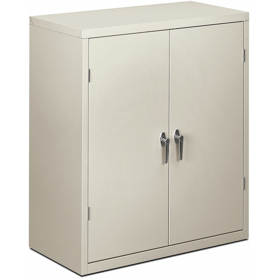 HON Brigade HSC1842 Storage Cabinet, 36" x 41.8", Light Gray, Steel, Removable Lock, HONSC1842Q