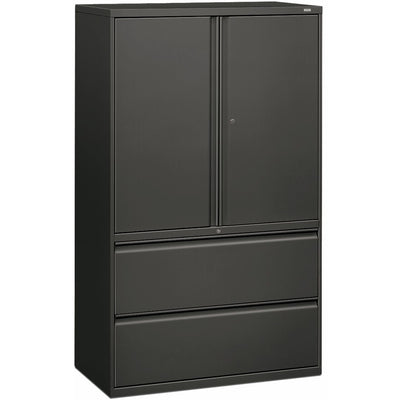 The HON HON Brigade 800 H895LS Lateral File, Gray, /CT — view 1