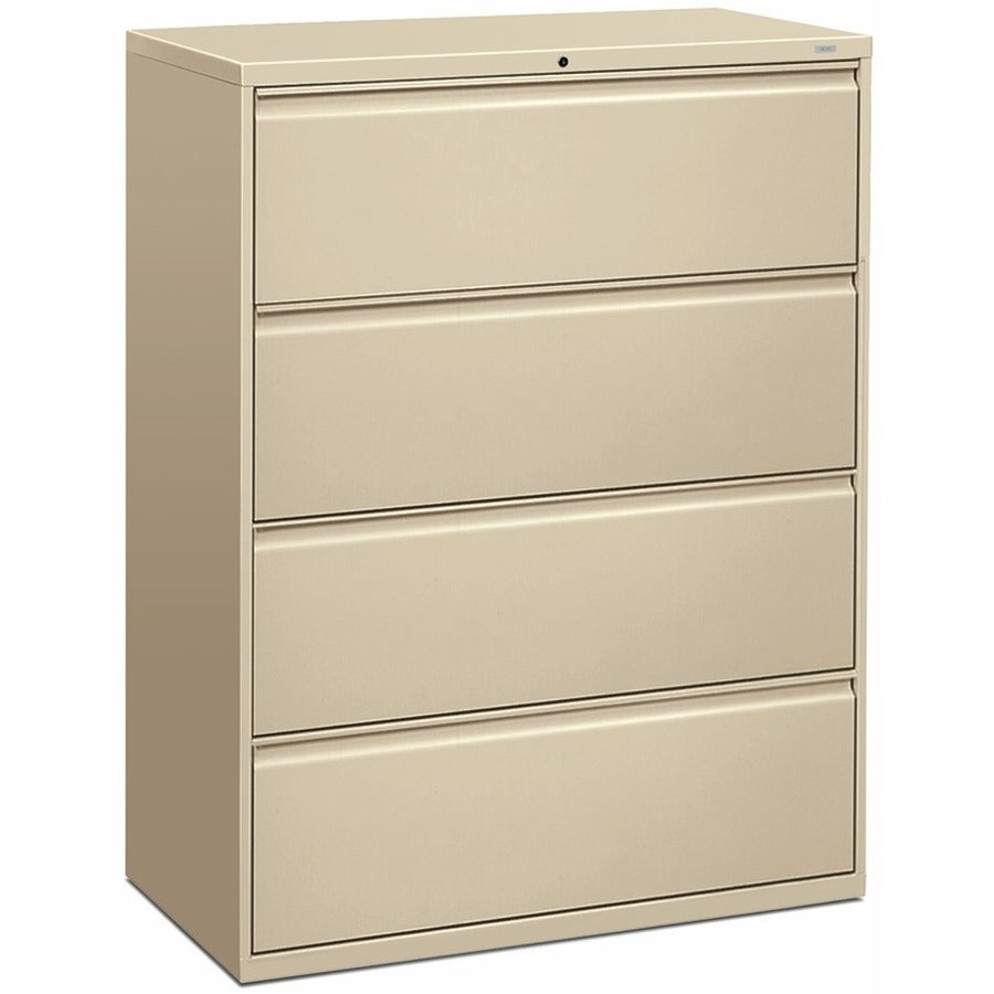 The HON HON Brigade 800 H894 Lateral File, Brown, /CT — view 1