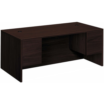 HON 10500 H10593 Pedestal Desk, Grommet, HON10593-NN
