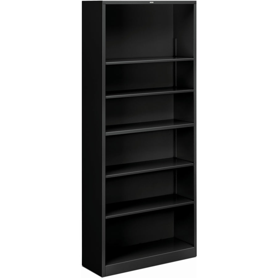 HON Brigade Steel Bookcase, 34.50" x 81.13", Compact, HONS82ABCP