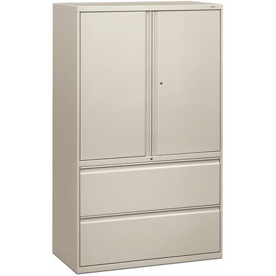 The HON HON Brigade 800 H895LS Lateral File, Gray, /CT — view 1