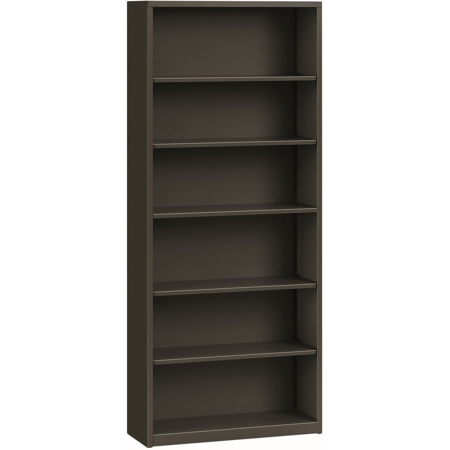 HON Brigade Steel Bookcase, 34.50" x 81.13", Compact, HONS82ABCS