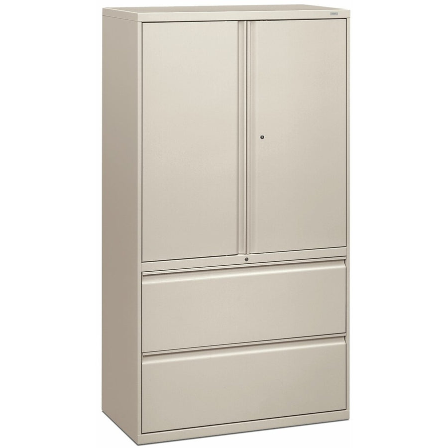 The HON HON Brigade 800 H885LS Lateral File, Gray, /CT — view 1