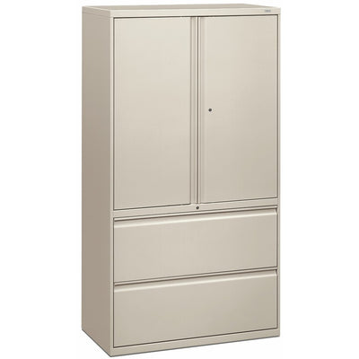 The HON HON Brigade 800 H885LS Lateral File, Gray, /CT — view 1
