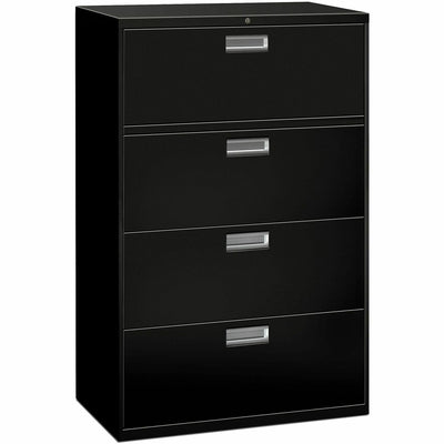 The HON HON Brigade 600 H684 Lateral File, Black, /CT — view 1