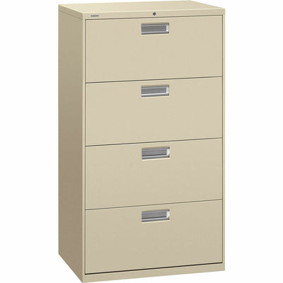 The HON HON Brigade 600 H674 Lateral File, Brown, HON674L-L