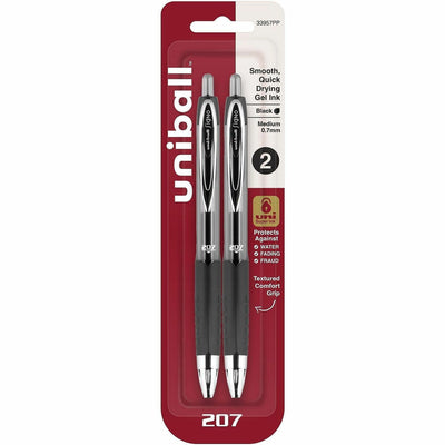 uni-ball uniball™ 207 Gel Pen, 2 / Pack, UBC33957PP