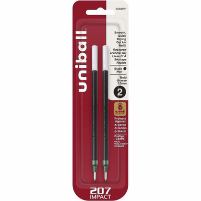 uni-ball uniball™ 207 Impact Gel Pen Refill, 2 / Pack, UBC65808PP