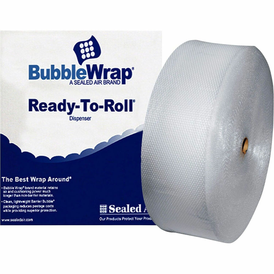 Sealed Air Bubble Wrap Multi-purpose Material, Clear, Perforated, 1 Roll, SEL33246