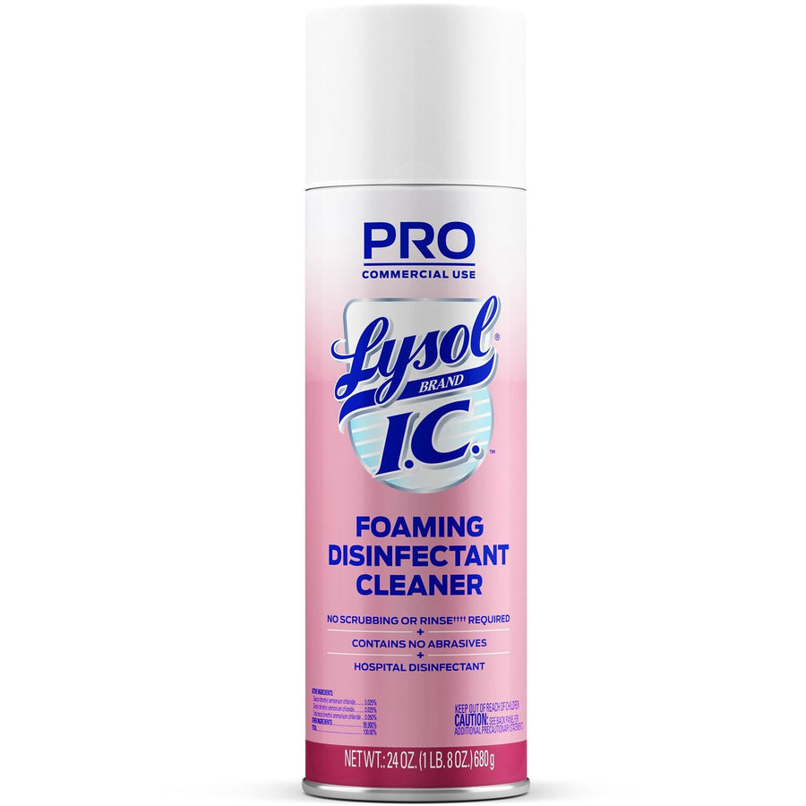 Lysol I.C. Foam Disinfectant, White, Scrub-free, RAC95524
