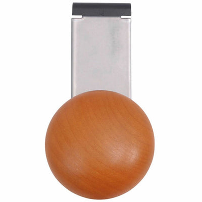 Alba Cubicle Single Garment Peg, Brown, 6EA/CT — view 1