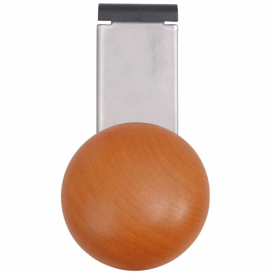 Alba Cubicle Single Garment Peg, Brown, 6EA/CT — view 1