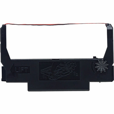 Epson Dot Matrix Ribbon Cartridge - Black, Red -, EPSERC38BR