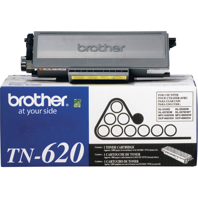 Brother TN620 Original Laser Toner Cartridge - Black -, BRTTN620