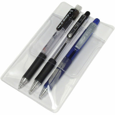 Baumgartens Pen/Pencil Holder, Transparent, 48 / Box — view 1