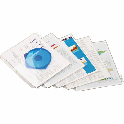 TOPS Cardinal Ring Binder Poly Pockets, Clear, 9" Width x 11" Length, 1 Pack, CRD84010CB