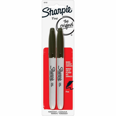 Newell Sharpie Fine Point Marker, 2 / Pack, SAN30162PP