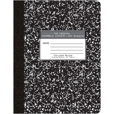 Roaring Spring Paper Products Roaring Spring College Ruled Hard Cover Composition Book, 9 3/4" x 7 1/2", ROA77264