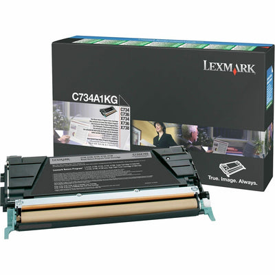 Xerox Lexmark Original Laser Toner Cartridge - Black -, LEXC734A1KG