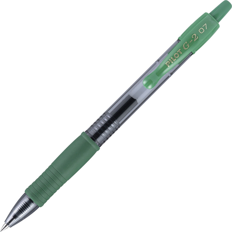 G2 Premium Gel Ink Retractable Pens, Green, Long Lasting, 1 Dozen, PIL31177