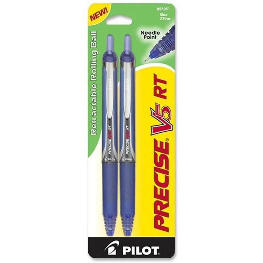 Pilot Extra-Fine Premium Retractable Rolling Ball Pens, Precise, Blue, Smooth Writing, 1 / Pack, PIL26051