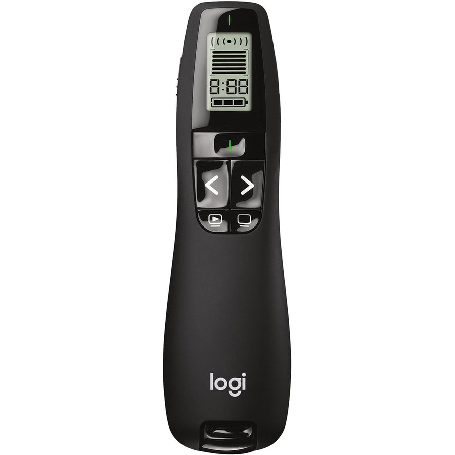 Logitech R800 Laser Presentation Remote, Black, LOG910-001350