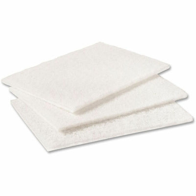 3M Scotch-Brite Cleansing Pads, White, 3 / Carton, MMM98
