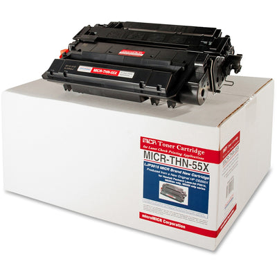 microMICR MICR Laser Toner Cartridge CE255X - Black -, MCMMICRTHN55X