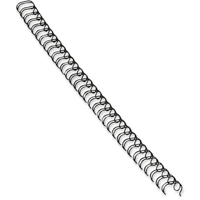 Fellowes Double-Loop Wire Binding Combs, Black, 25 / Pack, FEL5255601