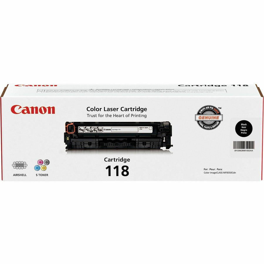 Canon CRTDG118 Toner Cartridge, CNMCRTDG118BK