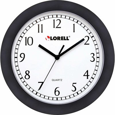 Lorell 9" Round Wall Clock, LLR60987