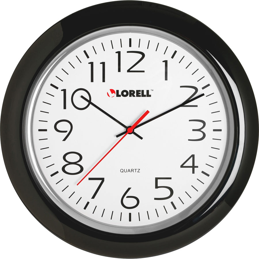 Lorell 13-1/4" Round Wall Clock, LLR60989