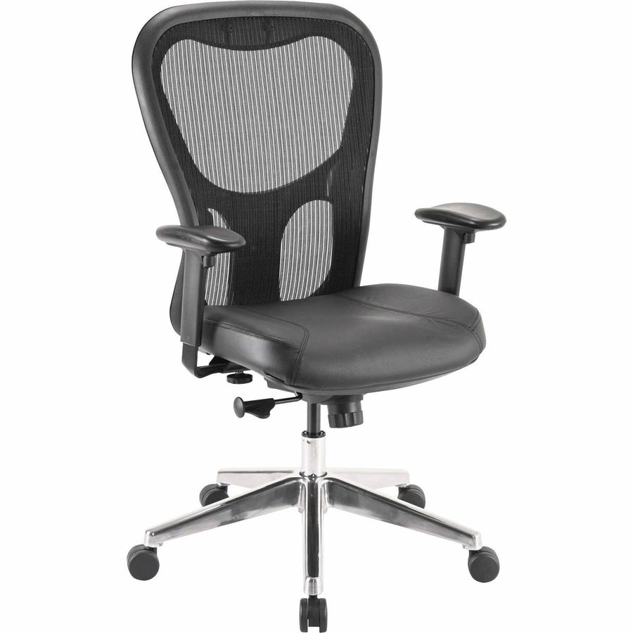 Lorell Elevate Mesh Mid-Back Office Chair, 24.9" x 44.1", Tilt Tension, LLR85036
