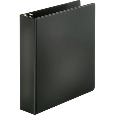Business Source Basic Round-ring Binder, Black, 8 1/2" Width x 11" Length, BSN09977