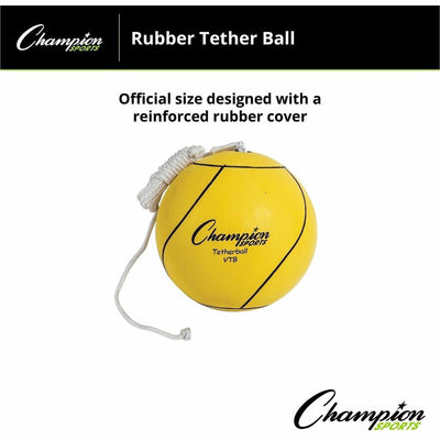 Champion Sports Yellow Tether Ball, CSIVTB