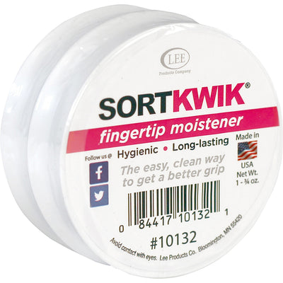 Lee SortKwik Economy Multi-Pack Fingertip Moistener, Pink, 1 Pack, LEE10132