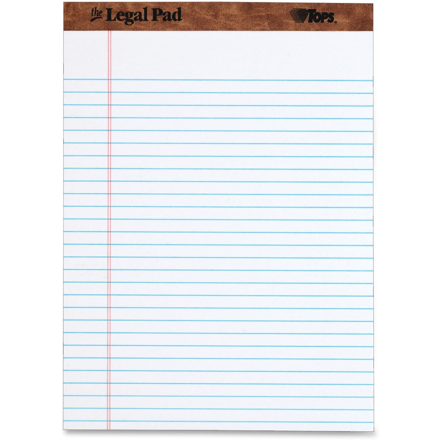 TOPS The Legal Pad - Letter, 8.5" x 11", TOP75330