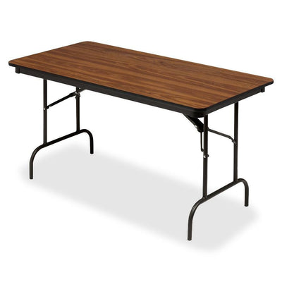 Iceberg Premium Wood Laminate Folding Table, Brown, ICE55225