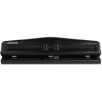 Universal UNV-74323 Deluxe Hole Punch, Black