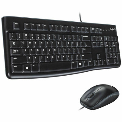 Logitech MK120 Desktop Corded Combo Set, LOG920002565