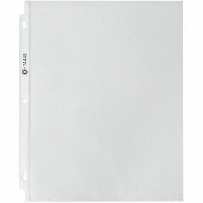 Business Source Economy Weight Sheet Protectors, Semi Clear, 8 1/2" Width x 11" Length, 200 / Box, BSN74448