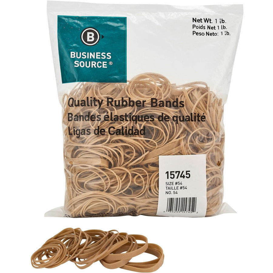 Business Source Quality Rubber Bands, Crepe, 1 Pack — view 1